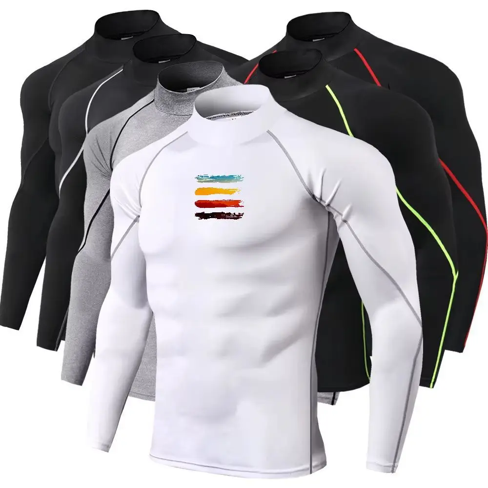 Men'S Fashion T Shirts - Men Sport T-shirt Quick Dry Bodybuilding