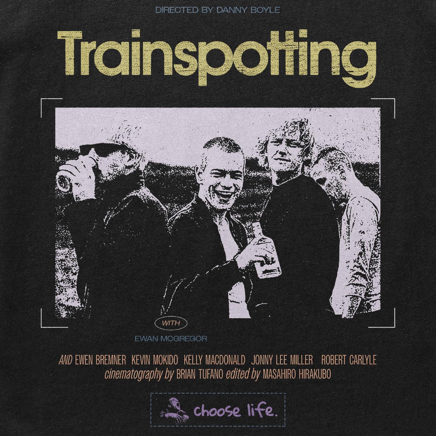 Trainspotting Movie Poster  Co - Poster Men Fashion recension och pris