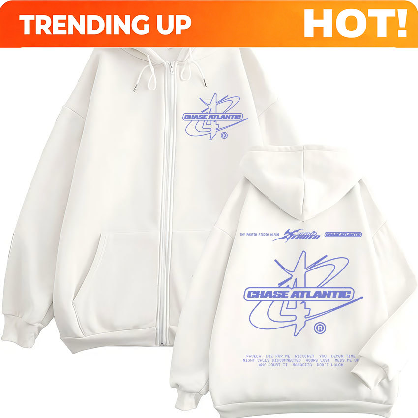 Rock Band Chase Atlantic Lost  - Mens Fashion Zip Up Hoodies recension och pris
