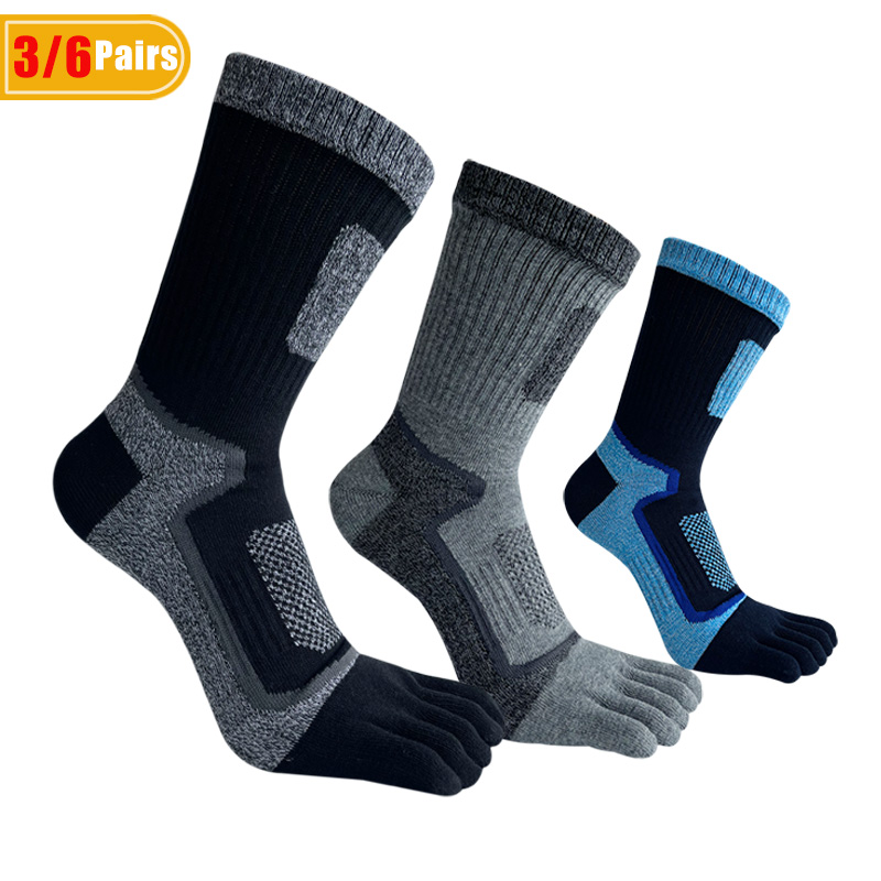 3/6 Pairs Man Sport Toe Short  - Socks Ankle Men recension och pris