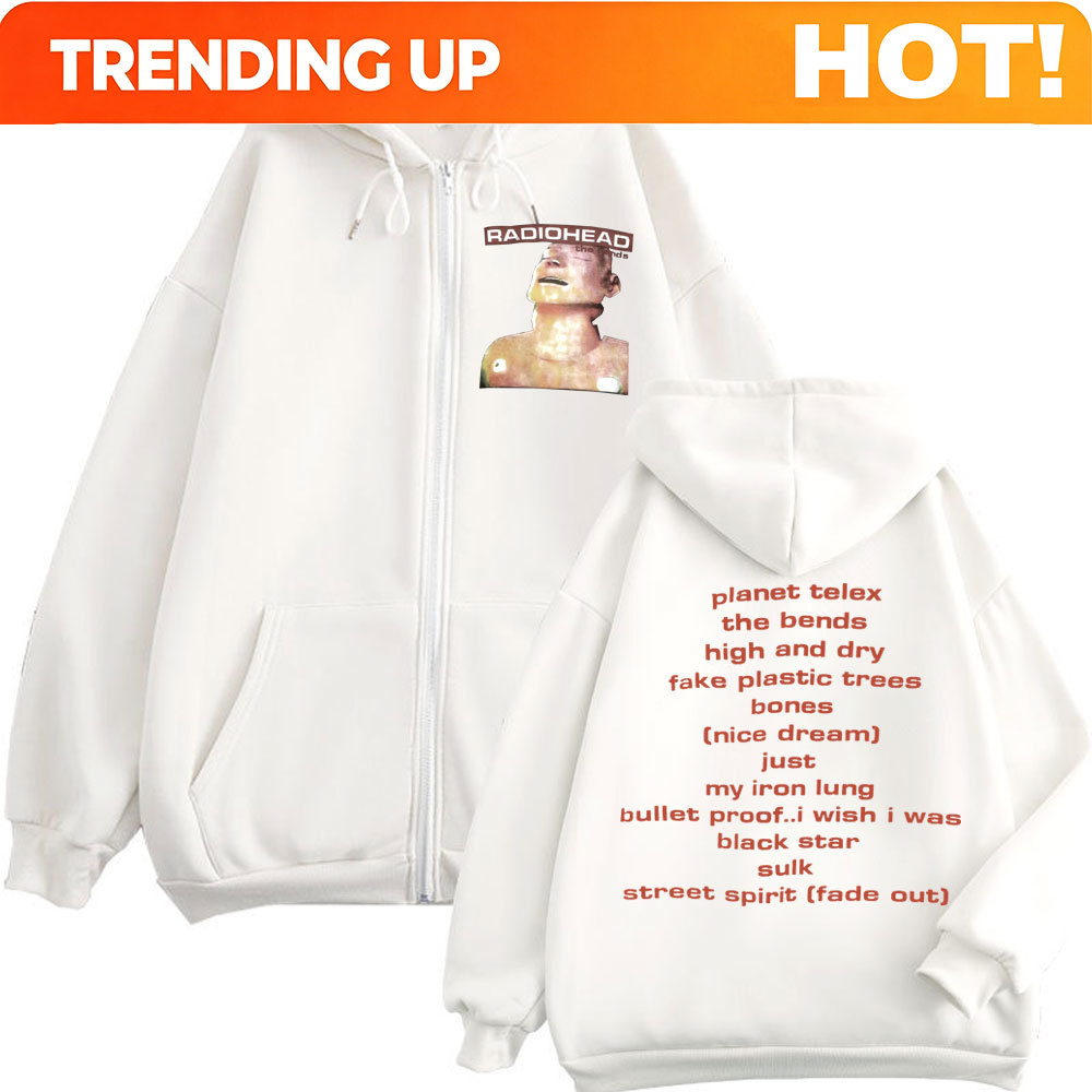 Rock Band Radiohead Music Albu - Mens Fashion Zip Up Hoodies recension och pris