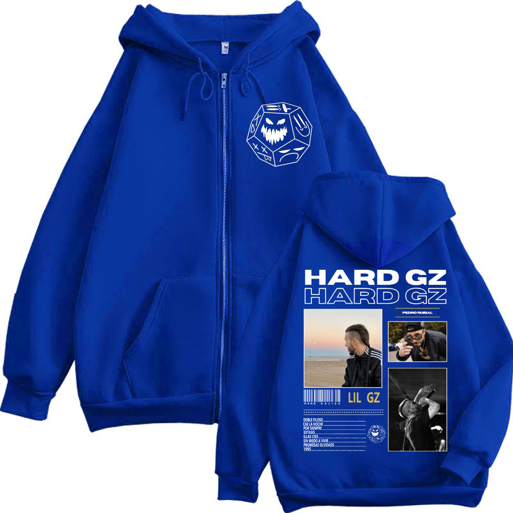 Rapper HARD GZ Tour 2025 Zippe - Mens Fashion Zip Up Hoodies recension och pris