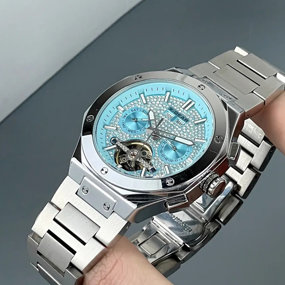 2026 New Skeleton Tourbillon A - Men'S Fashion X recension och pris