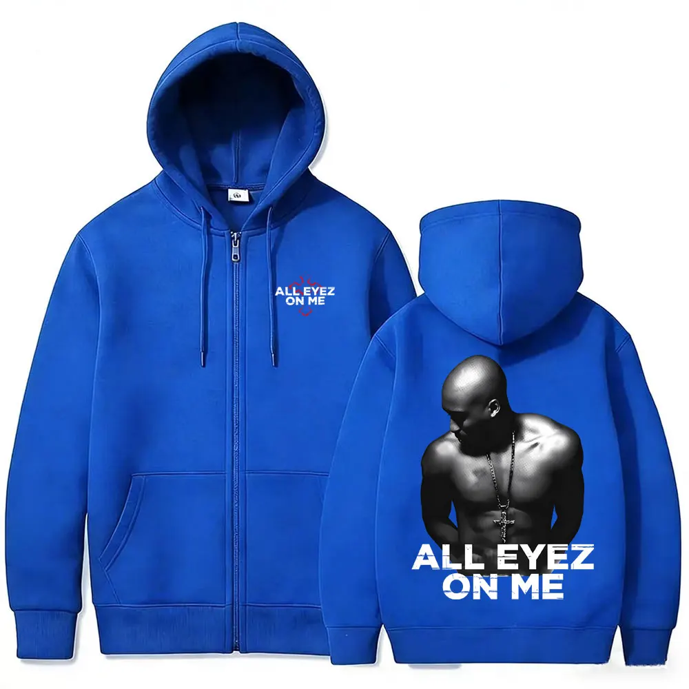 Rapper Tupac 2pac All Eyez on  - Mens Fashion Zip Up Hoodies recension och pris