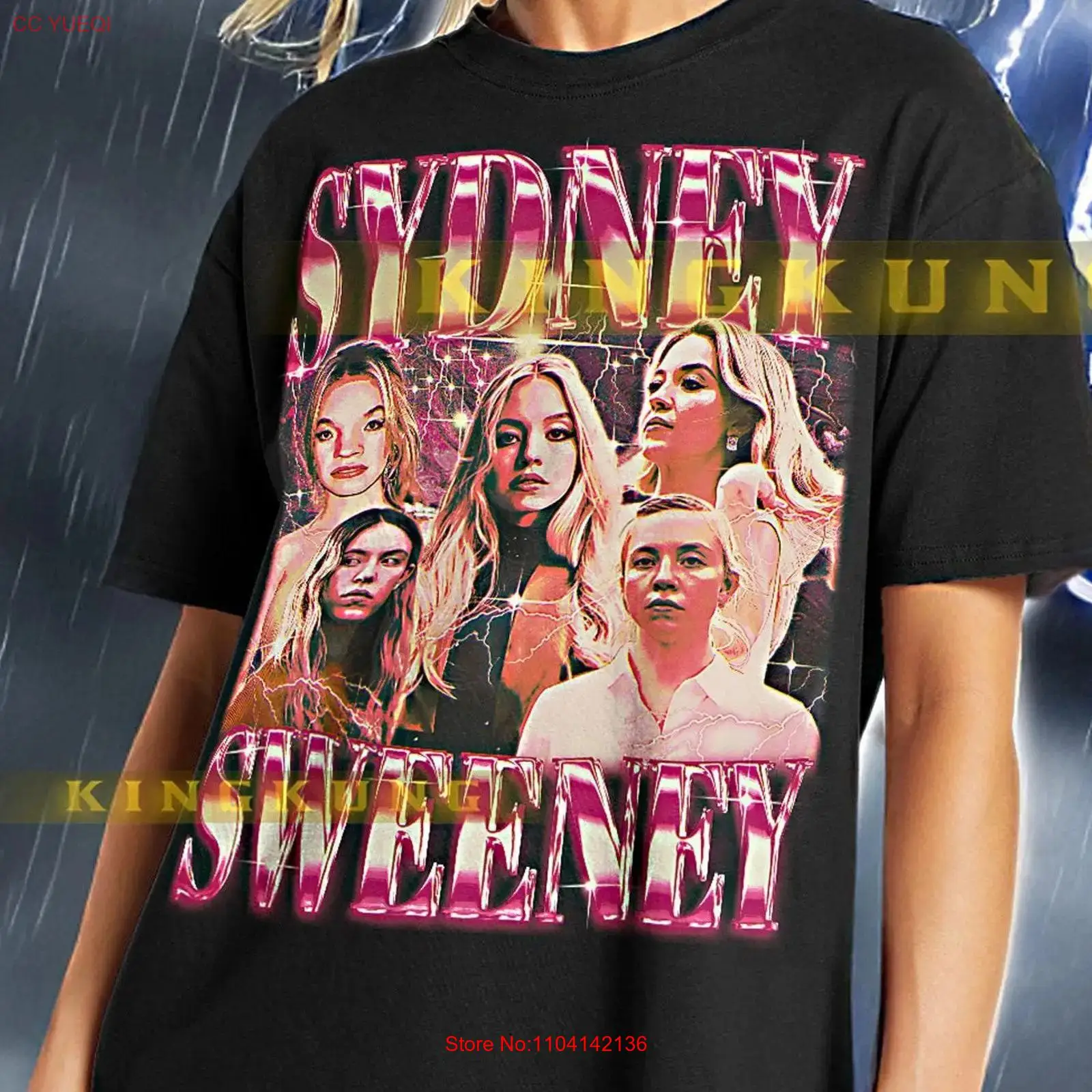 SYDNEY SWEENEY T Shirt Vintage - Men'S Fashion Sydney recension och pris