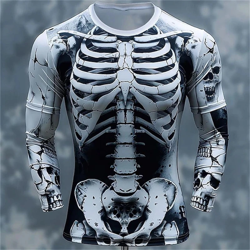 3D Print Skeleton Skulls Patte - Mens Fashion Clothes recension och pris
