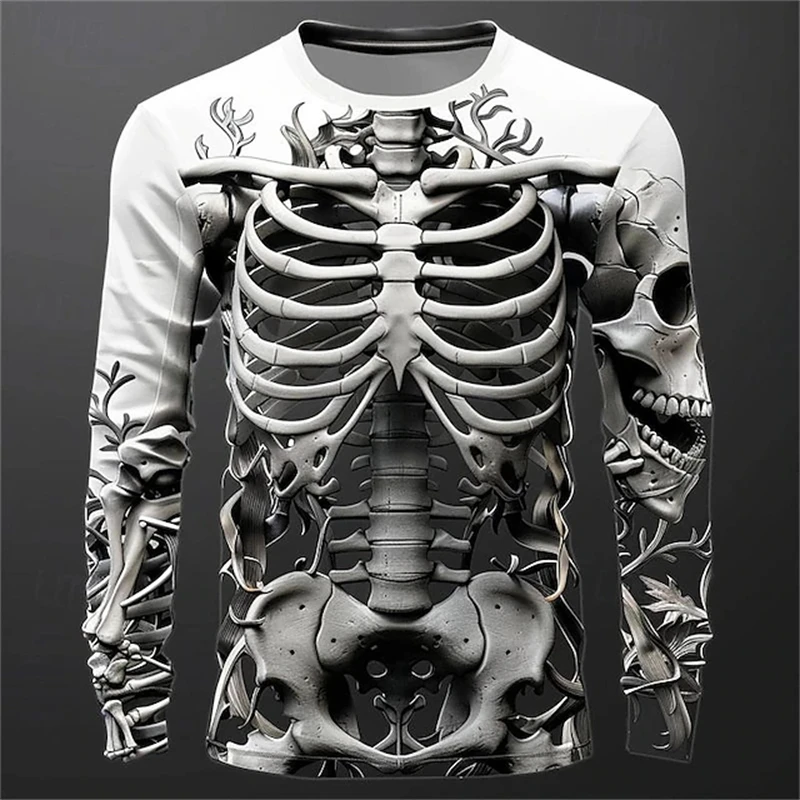 3D Print Skeleton Skulls Patte - Mens Fashion Clothes recension och pris