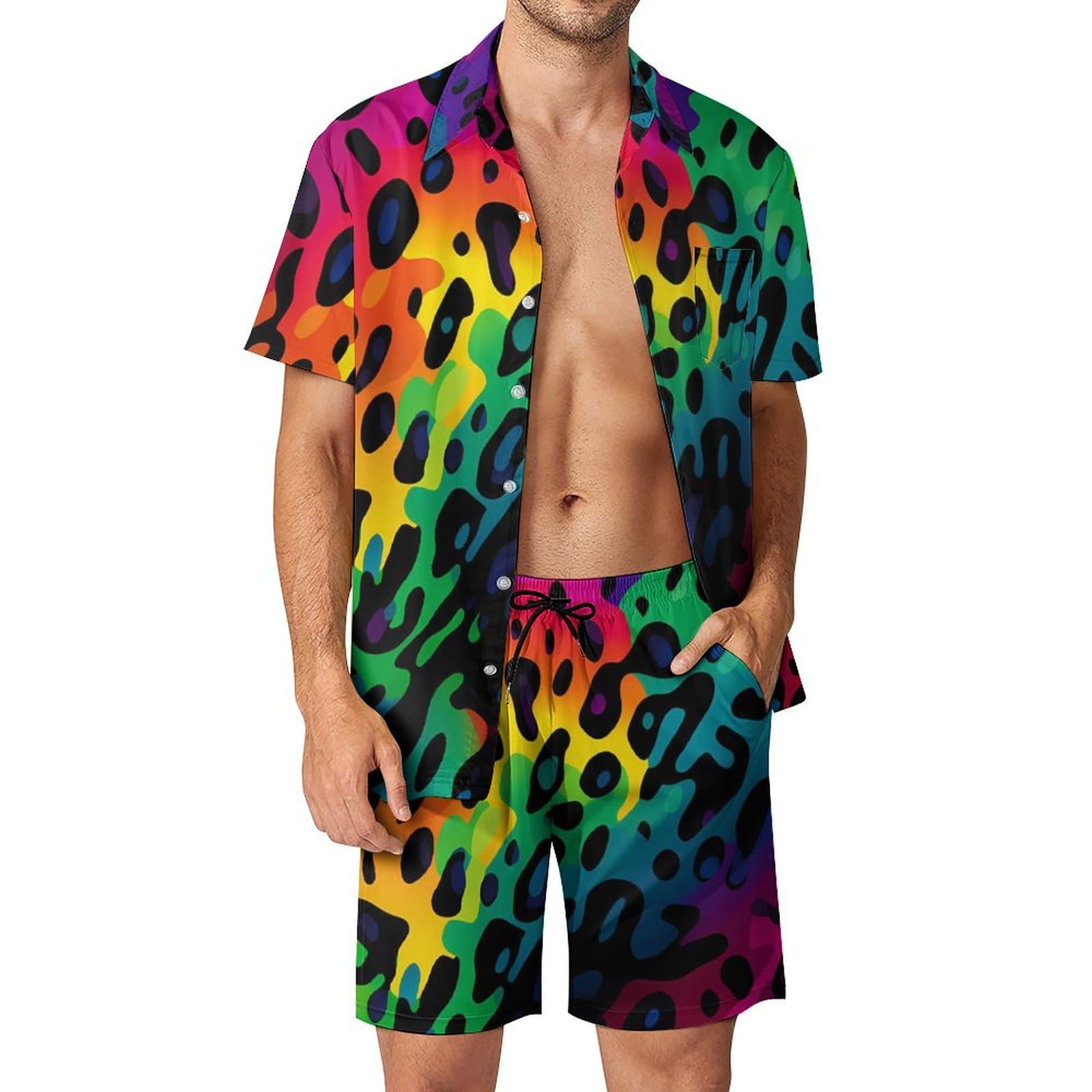 Summer Irregular Geometric 3D  - Mens Fashion Clothes recension och pris