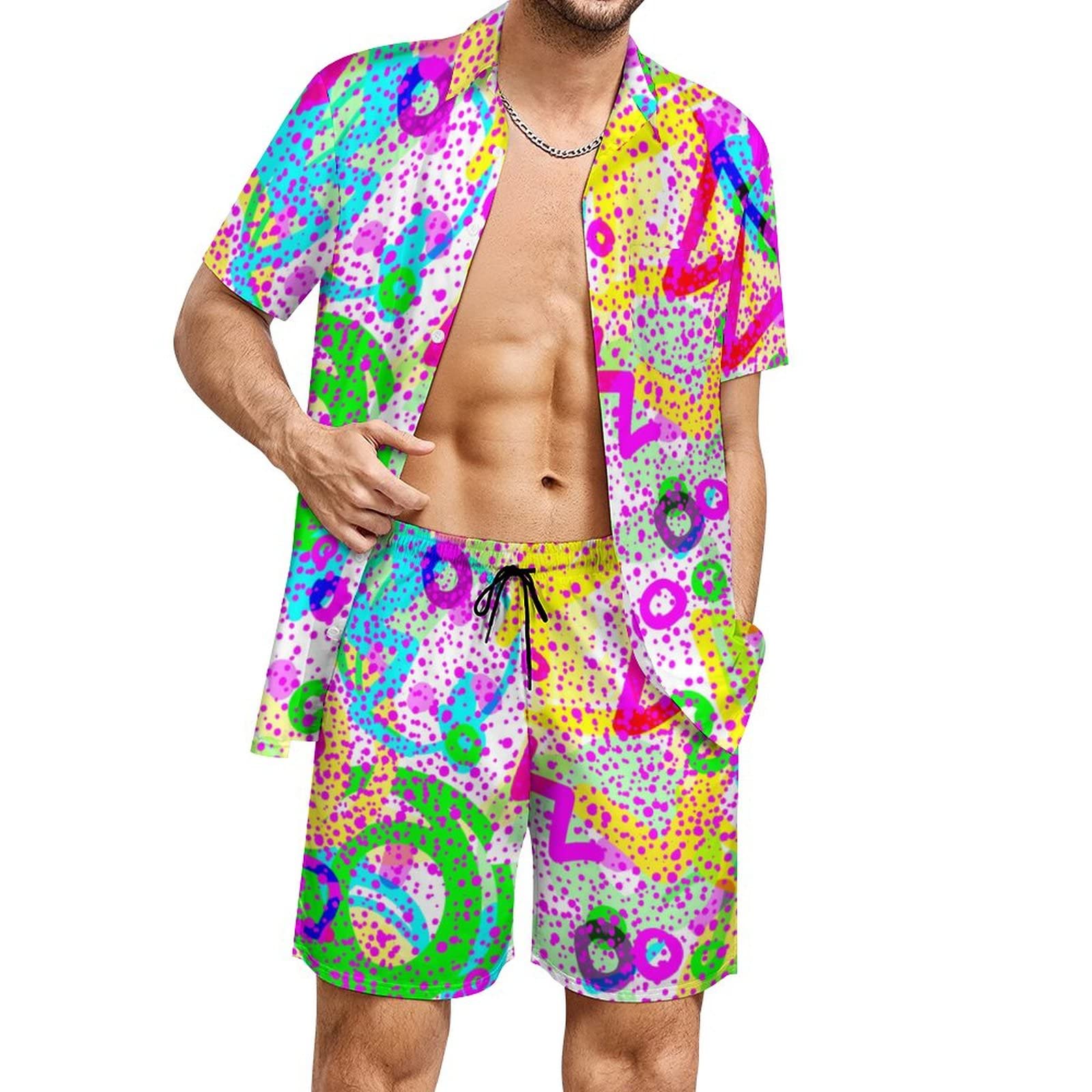 Summer Irregular Geometric 3D  - Mens Fashion Clothes recension och pris
