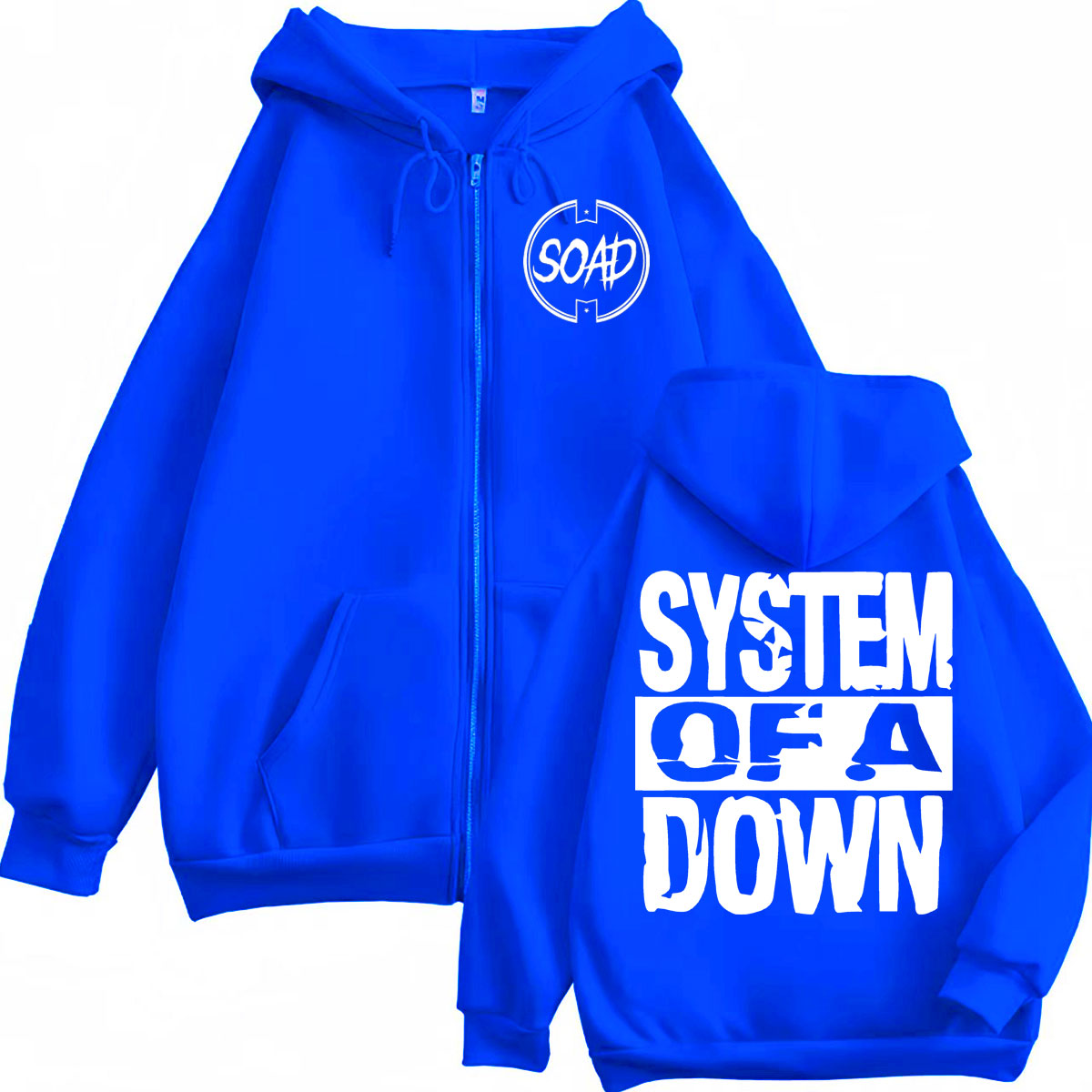 Rock Band System of A Down Pri - Mens Fashion Zip Up Hoodies recension och pris