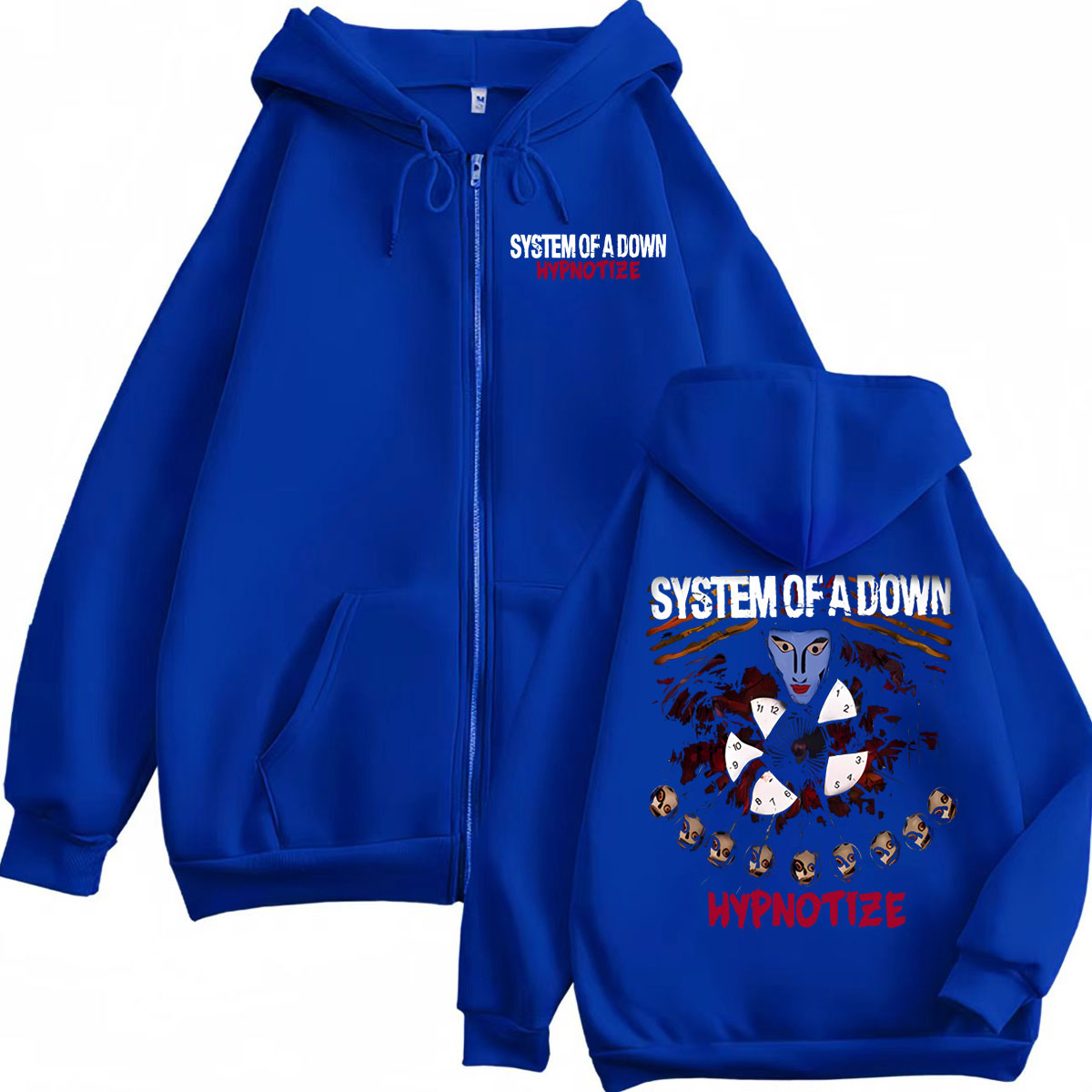 Rock Band System of A Down Hyp - Mens Fashion Zip Up Hoodies recension och pris