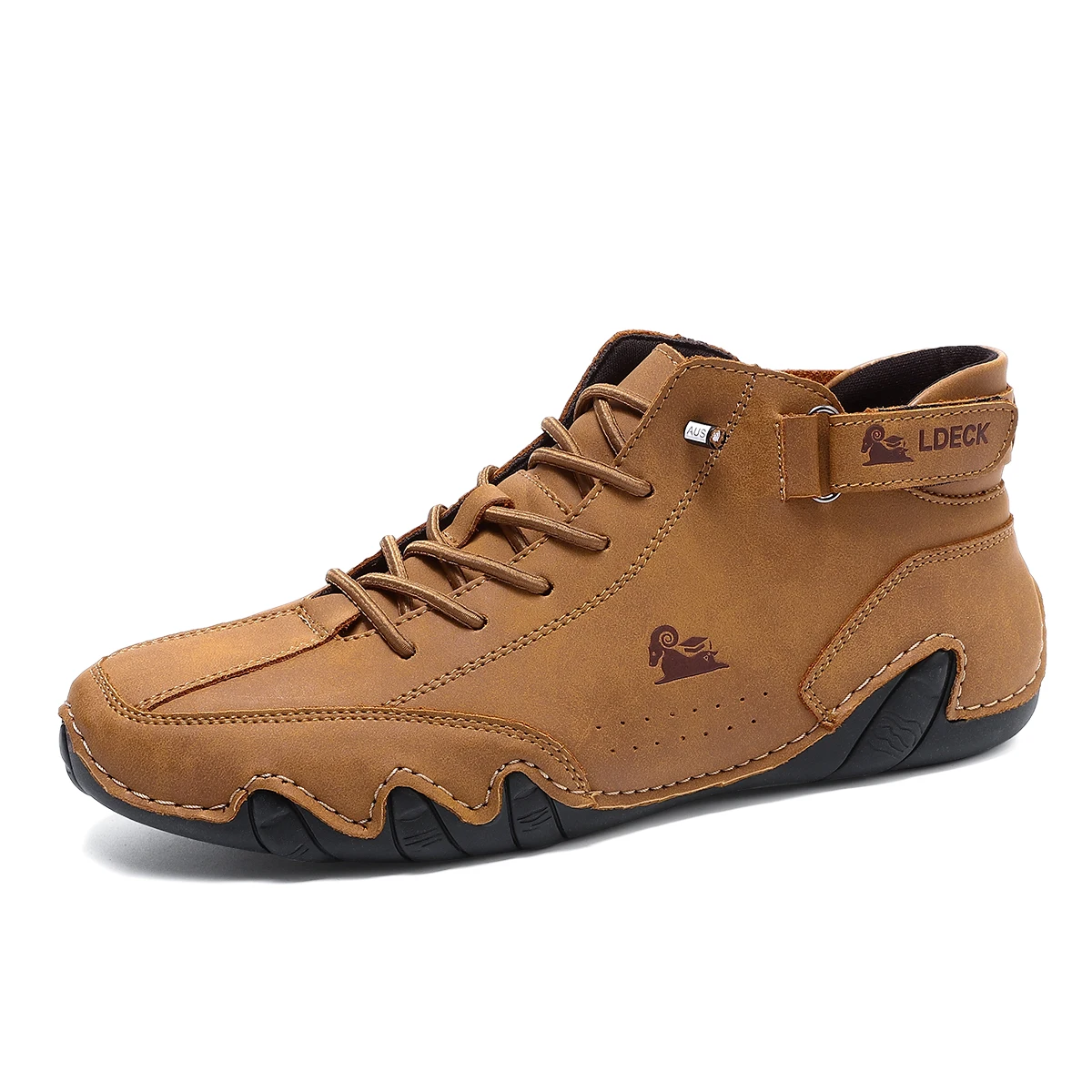 Men's Leather Shoes Ankle Boot - Mens Fashion Trainers recension och pris