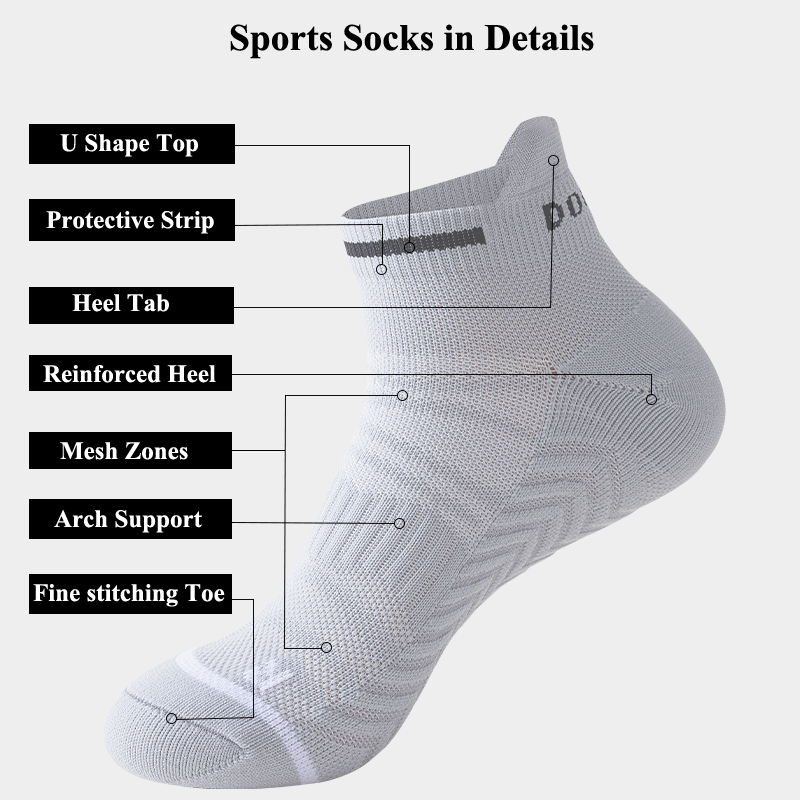 Ankle Socks Athletic Cushioned - Socks Ankle Men recension och pris