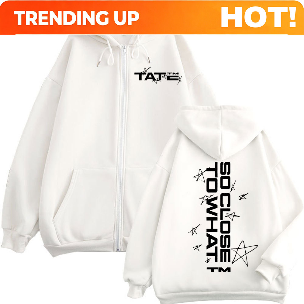 Tate McRae So Close To What Pr - Mens Fashion Zip Up Hoodies recension och pris