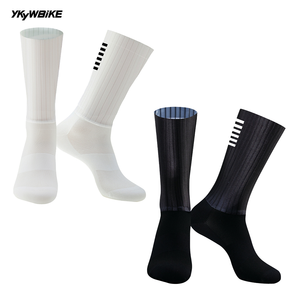 YKYW Black White Anti Slip Sil - Socks Ankle Men recension och pris