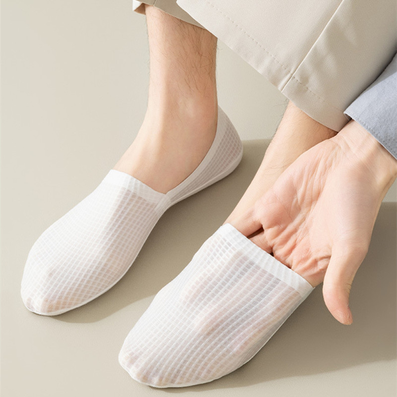 Solid Color Sock Slippers Holl - Socks Ankle Men recension och pris