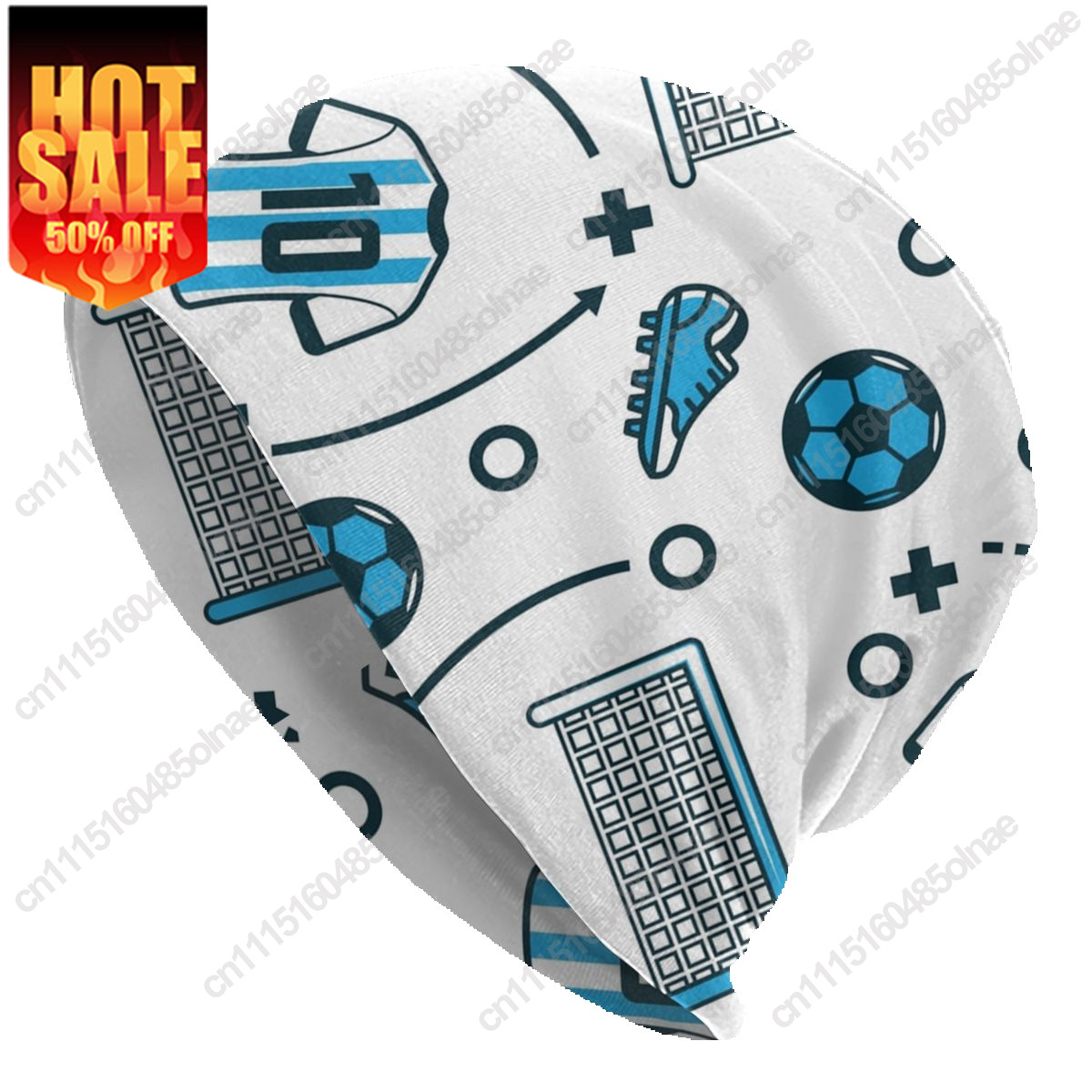 Custom Football Soccer Bonnet  - Men'S Fashion With Hat recension och pris