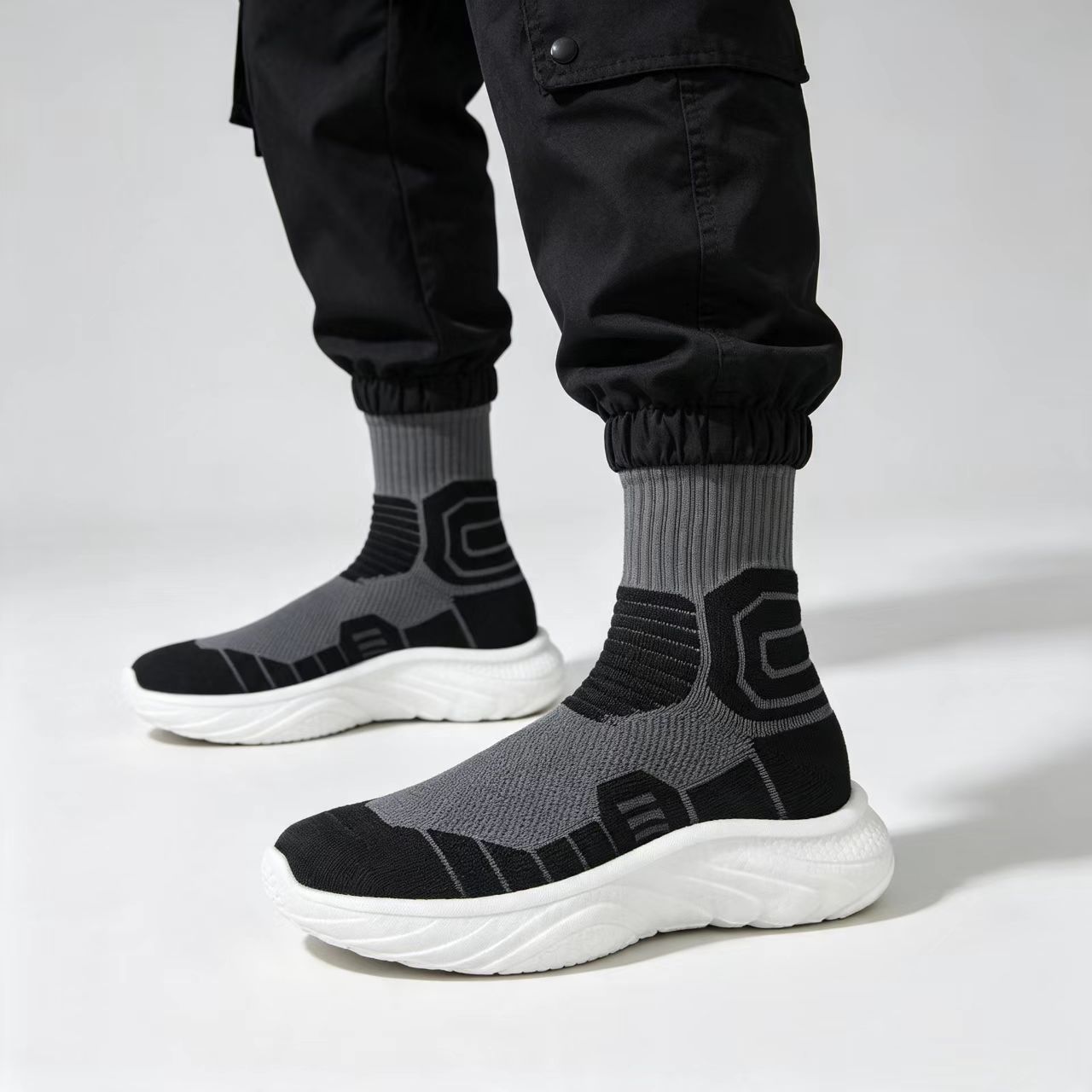 Men High‑Top Sock Training Sho - Socks Ankle Men recension och pris